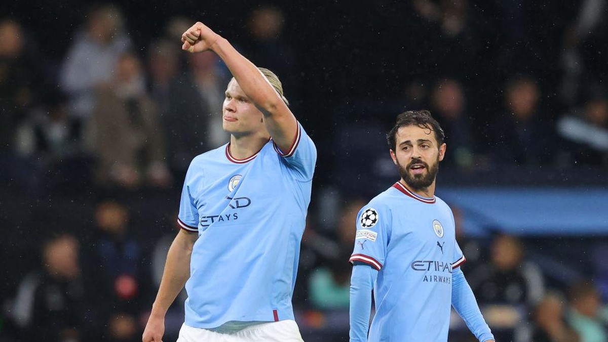 Erling Haaland bukan manusia (Foto: Getty Images/James Gill - Danehouse)