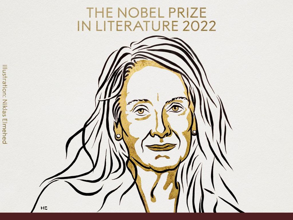 Annie Ernaux Raih Nobel Sastra 2022