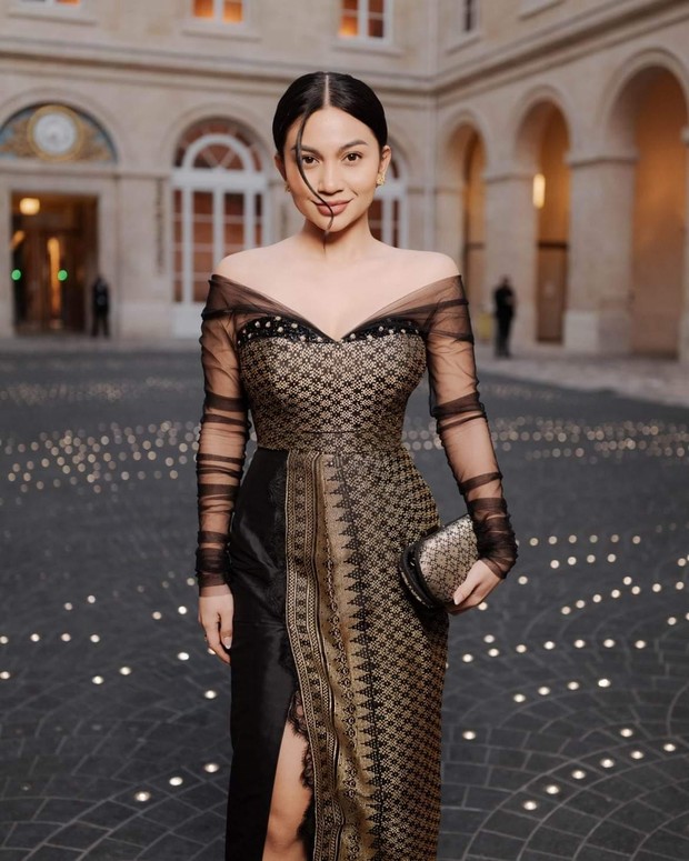 Ariel Tatum/ Foto: Twitter @didietmaulana Makna Gaun Ariel Tatum