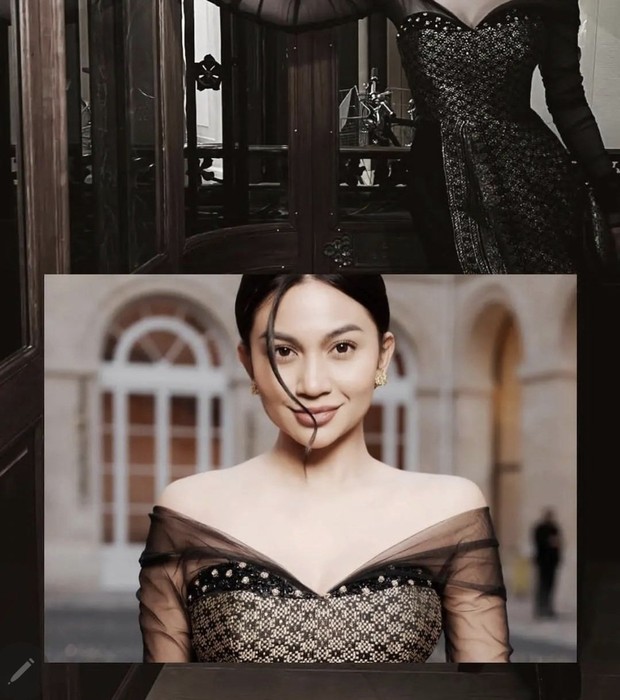 Ariel Tatum/ Foto: Twitter @didietmaulana Makna Gaun Ariel Tatum