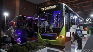 Bus Premium, Bus Lokal dan Listrik Kumpul di JIExpo Kemayoran