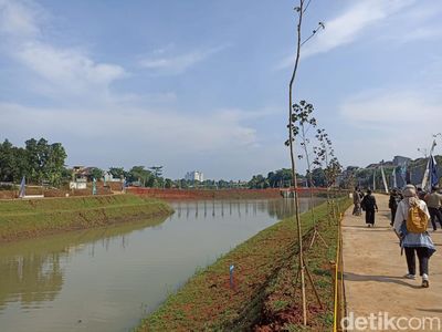 Ini Ruang Limpah Sungai Brigif Jaksel yang Adopsi Naturalisasi di Singapura
