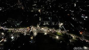 Jl Warung Buncit Raya Macet Parah Imbas Hujan Deras