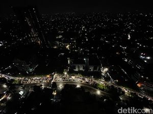 Jl Warung Buncit Raya Macet Parah Imbas Hujan Deras