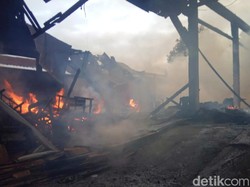 Pabrik Kayu Jati di Banyuwangi Ludes Terbakar, Pemilik Rugi Rp 1 Miliar