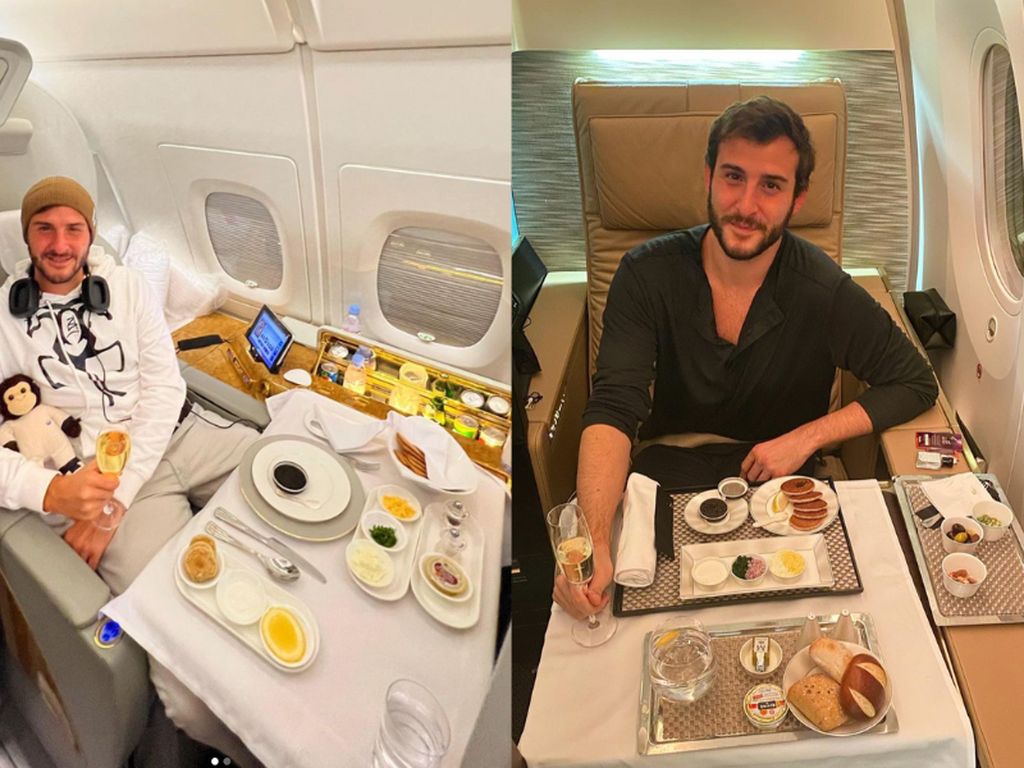 Keren! Pria Ini Tempuh 2.000 Penerbangan Demi Cicipi Makanan di Pesawat