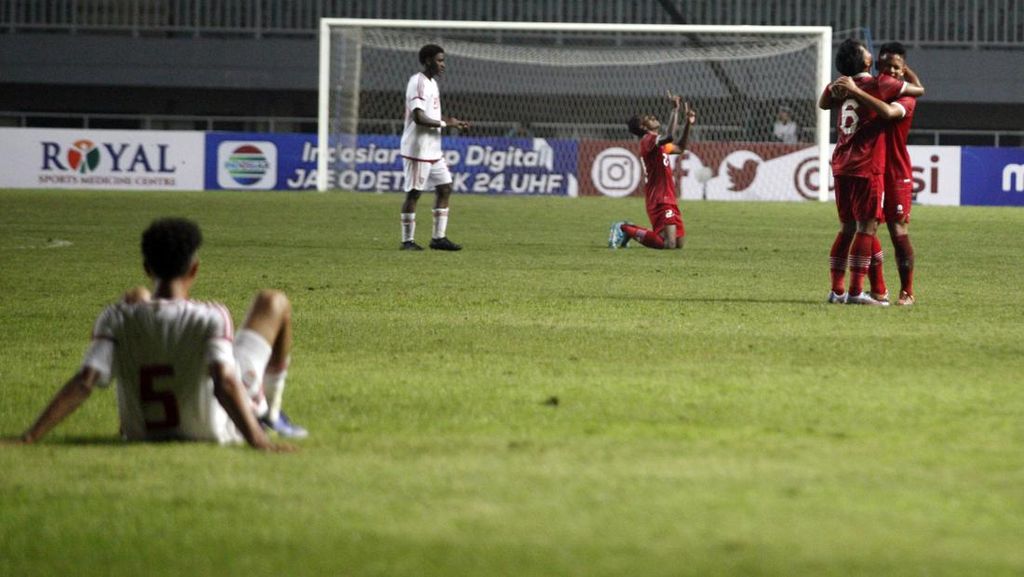 Momen Timnas Indonesia U-17 Kalahkan UEA