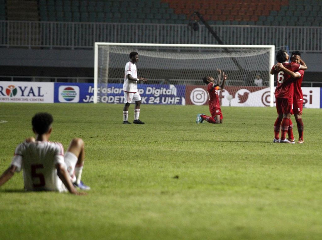Kualifikasi Piala Asia U-17: Indonesia Keok 0-5 dari Malaysia di Babak I