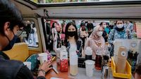 Momen Wamenparekraf Jajan Food Truck di Bali