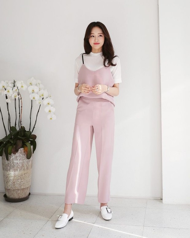 Outfit warna pastel