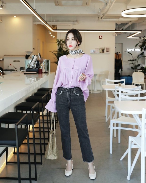 Outfit warna pastel
