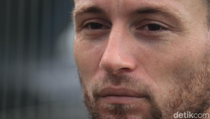 Pemain Persib Bandung Marc Klok.