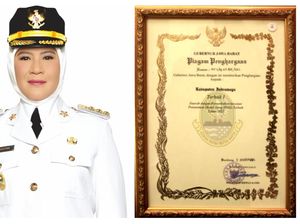 Kado HUT Ke-495, Pemkab Indramayu Raih Penghargaan di Bidang Investasi