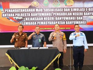 Percepat Layanan Masyarakat soal Pidana, APH Banyuwangi Mulai Pakai e-Berpadu