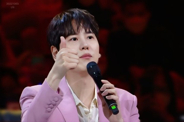 Potret Kyuhyun sebagai juri spesial di Indonesia's Got Talent