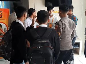 Momen Pelajar Tasik dan Pencuri HP Kejar-kejaran di Sawah