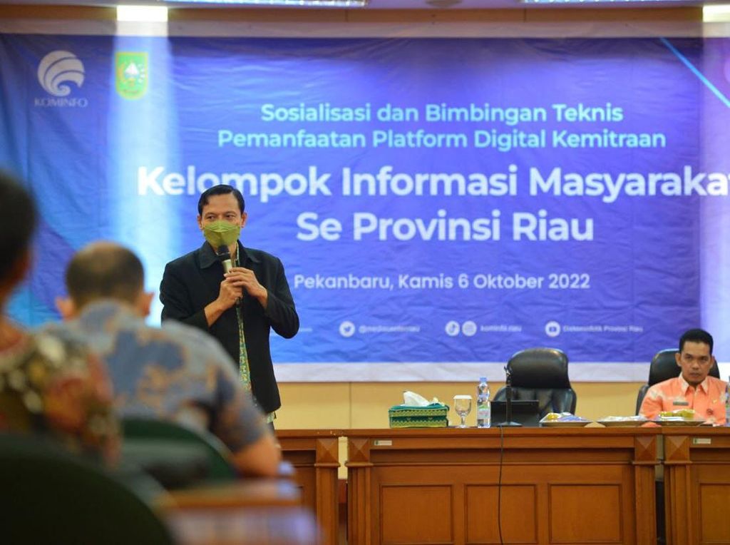 Warga Riau Didorong Manfaatkan Platform Digital Kemitraan KIM