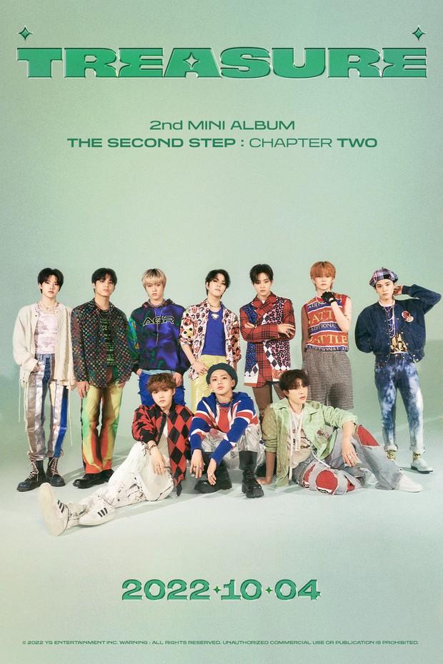 TREASURE ‘THE SECOND STEP : CHAPTER TWO’ CONCEPT POSTER / Foto : twitter.com/ygent_official TREASURE ‘THE SECOND STEP : CHAPTER TWO’ CONCEPT POSTER / Foto : twitter.com/ygent_official