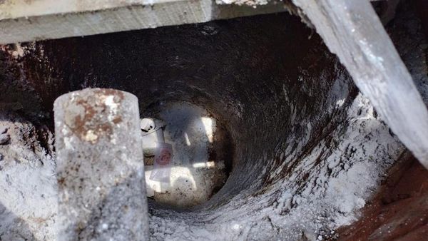 Penampakan Septic Tank Kuburan 1 Keluarga di Way Kanan Lampung