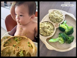 10 Potret Gemas Baby Izz, Anak Nikita Willy Saat Belajar Makan 10 Potret Gemas Baby Izz, Anak Nikita Willy Saat Belajar Makan