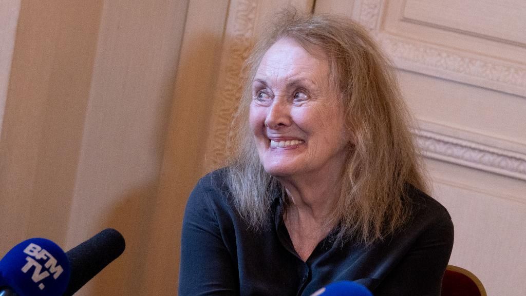Annie Ernaux Terharu Raih Nobel Sastra 2022 Annie Ernaux Terharu Raih Nobel Sastra 2022