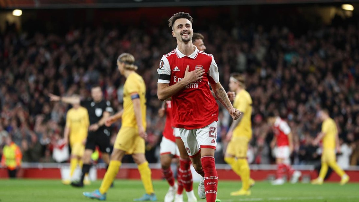 Arsenal lumat Bodo/Glimt 3-0. (Foto: Getty Images/Richard Heathcote)