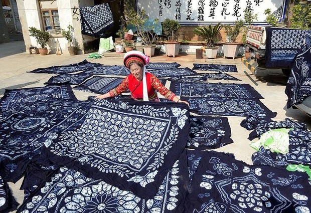 Batik Tiongkok/Foto: Yunnanadventure.com kain batik dari negara lain