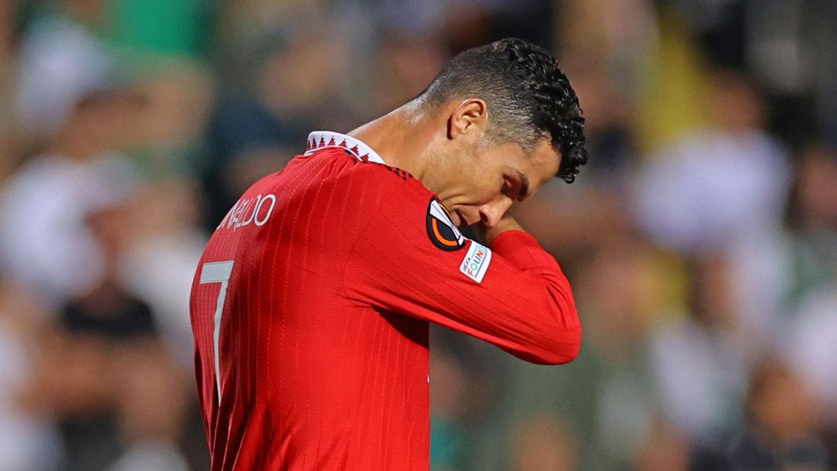 Cristiano Ronaldo di laga Liga Europa. (Foto: AFP via Getty Images/-)