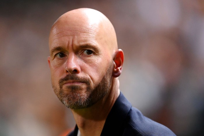 Erik ten Hag NICOSIA, CYPRUS - OCTOBER 06: Erik ten Hag, Manager of Manchester United looks on prior to the UEFA Europa League group E match between Omonia Nikosia and Manchester United at GSP Stadium on October 06, 2022 in Nicosia, Cyprus. (Photo by Manchester United/Manchester United via Getty Images)