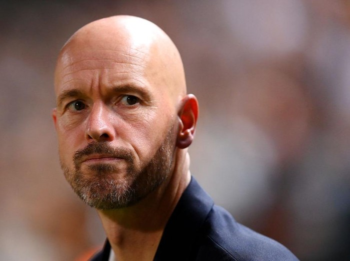 NICOSIA, CYPRUS - OCTOBER 06: Erik ten Hag, Manager of Manchester United looks on prior to the UEFA Europa League group E match between Omonia Nikosia and Manchester United at GSP Stadium on October 06, 2022 in Nicosia, Cyprus. (Photo by Manchester United/Manchester United via Getty Images)