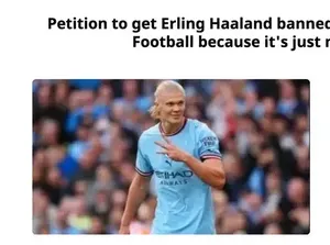 Muncul Petisi Minta Erling Haaland Di-Banned gegara Terlalu OP