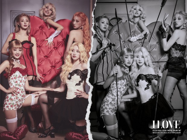 (G)I-DLE mini album [I love] track list/ Foto: twitter.com/G_I_DLE