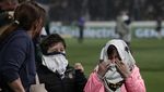 Foto: Gas Air Mata Polisi Vs Suporter di Argentina, 1 Tewas