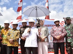 Gubernur Kalteng Groundbreaking Gedung Kantor Kejaksaan Tinggi