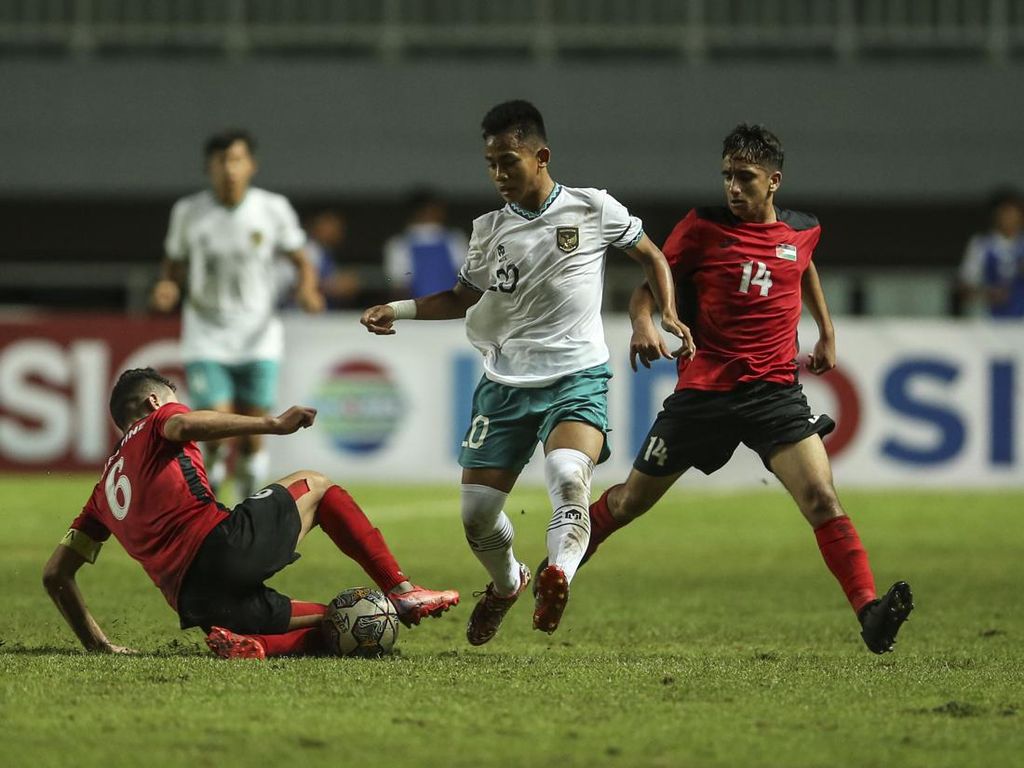 Timnas Indonesia U-17 Vs Palestina: Garuda Asia Menang 2-0