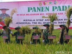 KSAD ke Tulungagung-Trenggalek, Mulai Panen Padi hingga Resmikan Sumur Bor