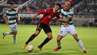 Ronaldo dimainkan sejak awal saat MU melawan Omonia Nicosia di Liga Europa. Pemilik 5 Ballon dOr itu tampil kesulitan sepanjang laga. (Foto: Manchester United via Getty Imag/Manchester United)