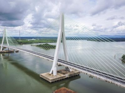 Pernah Lihat Megahnya Penghubung Balikpapan-IKN? Nih Penampakannya