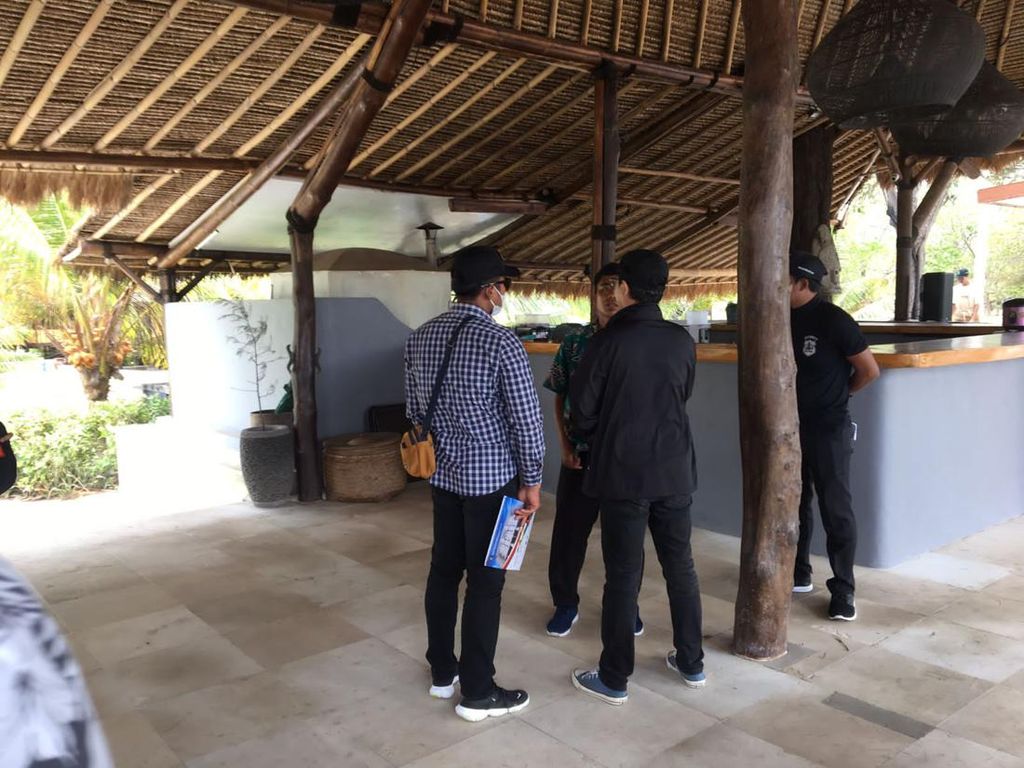 Kanwil NTB Sidak Hotel di Trawangan-Ada yang Tak Laporkan Tamu Asing