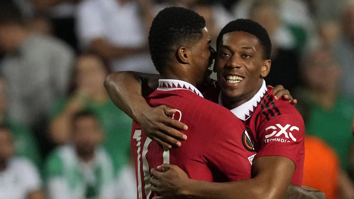 Anthony Martial penting untuk Erik ten Hag di Manchester United. (Foto: AP/Petros Karadjias)