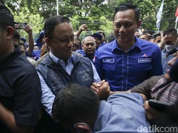 Pernyataan Lengkap AHY dan Anies Usai Bertemu di Markas Demokrat