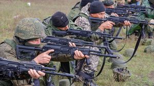 Tentara Cadangan Rusia yang Baru Dimobilisasi Jalani Latihan, Begini Potretnya