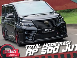 Modifikasi Toyota Voxy MAD: Mesin Buas, Desain Berkelas!