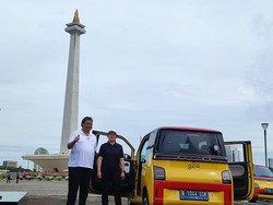 Airlangga Beri Mobil Listrik Kuning-Merah G24 ke Puan, Kode Koalisi?