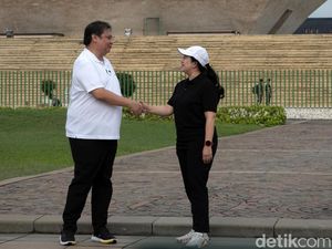 Pantun Airlangga ke Puan: Ikan Hiu Dibawa ke UNDIP, I Love You PDIP Pantun Airlangga ke Puan: Ikan Hiu Dibawa ke UNDIP, I Love You PDIP