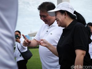 Puan ke Airlangga: Kami Tahu Kapan Harus Bertanding, Kapan Bersanding Puan ke Airlangga: Kami Tahu Kapan Harus Bertanding, Kapan Bersanding