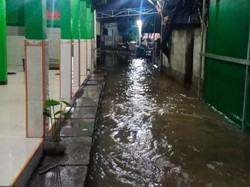 Banjir Sempat Melanda Kawasan Cileungsi Bogor, 120 Jiwa Terdampak