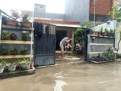 6 Titik Banjir di Denpasar, Paling Tinggi di Jalan Pura Demak
