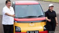 Ini Dia Mobil Listrik yang Diberikan Airlangga ke Puan Maharani