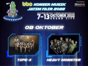 Konser Musik Jatim Fair Dihentikan Demi Hormati Tragedi Kanjuruhan Konser Musik Jatim Fair Dihentikan Demi Hormati Tragedi Kanjuruhan